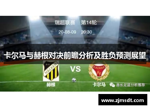 卡尔马与赫根对决前瞻分析及胜负预测展望