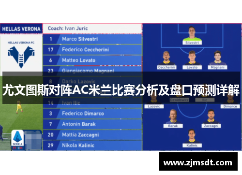 尤文图斯对阵AC米兰比赛分析及盘口预测详解